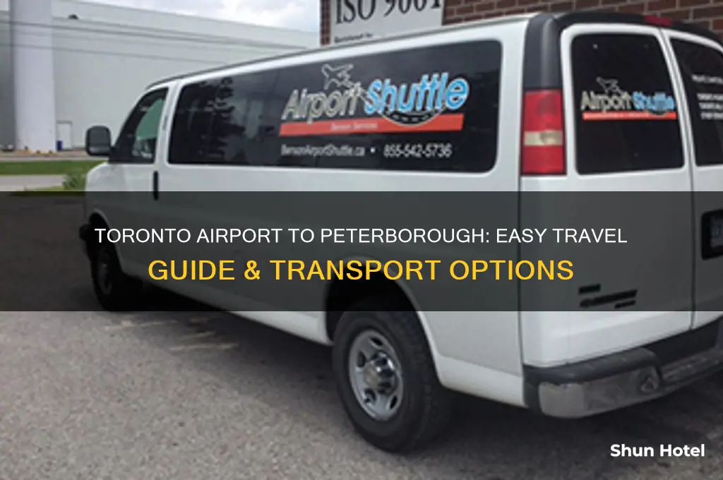 how to get from toronto airport to peterborough