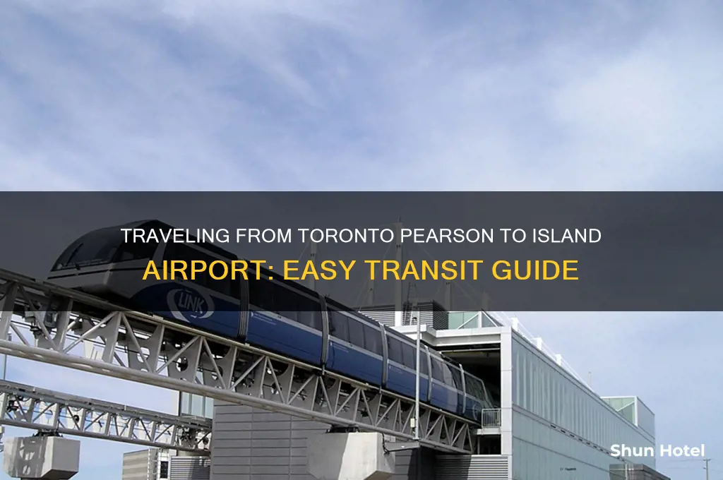 how to get from toronto pearson to island airport