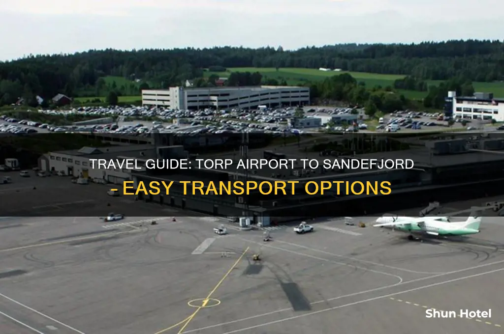 how to get from torp airport to sandefjord