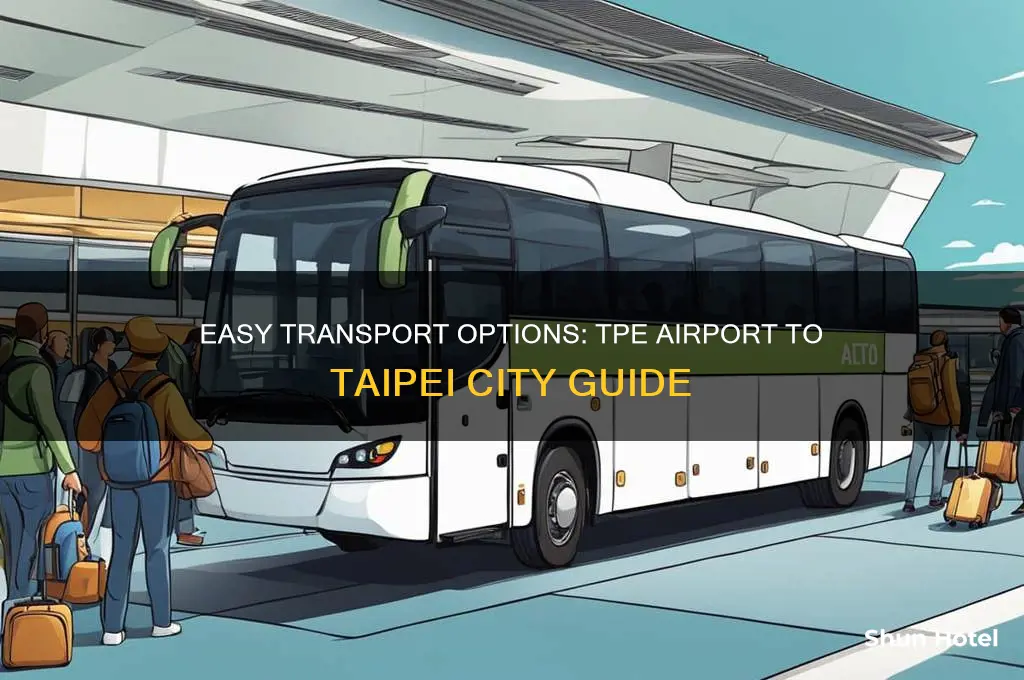 how to get from tpe airport to taipei