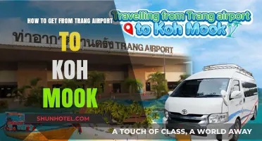 Trang Airport to Koh Mook: Easy Travel Guide & Transport Tips