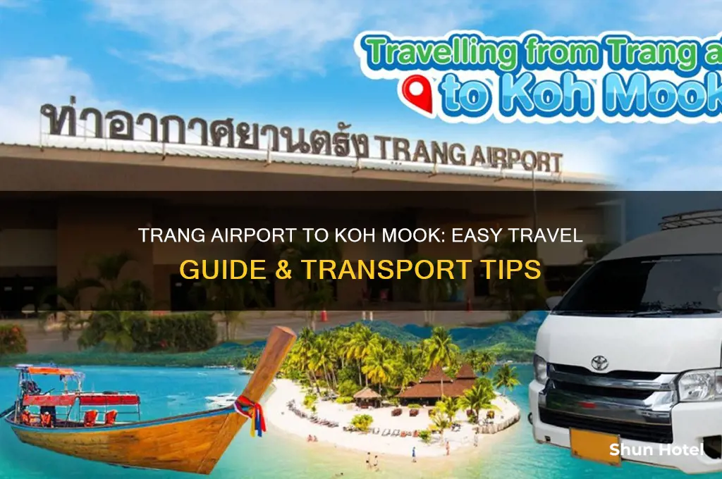 how to get from trang airport to koh mook