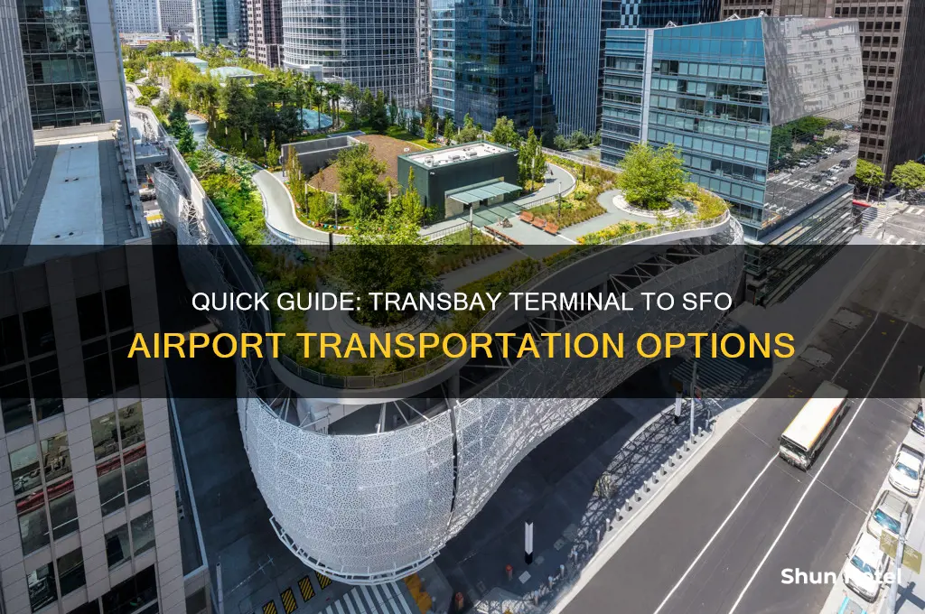 how to get from transbay terminal to san francisco airport