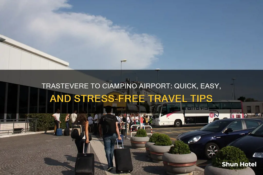 how to get from trastevere to ciampino airport