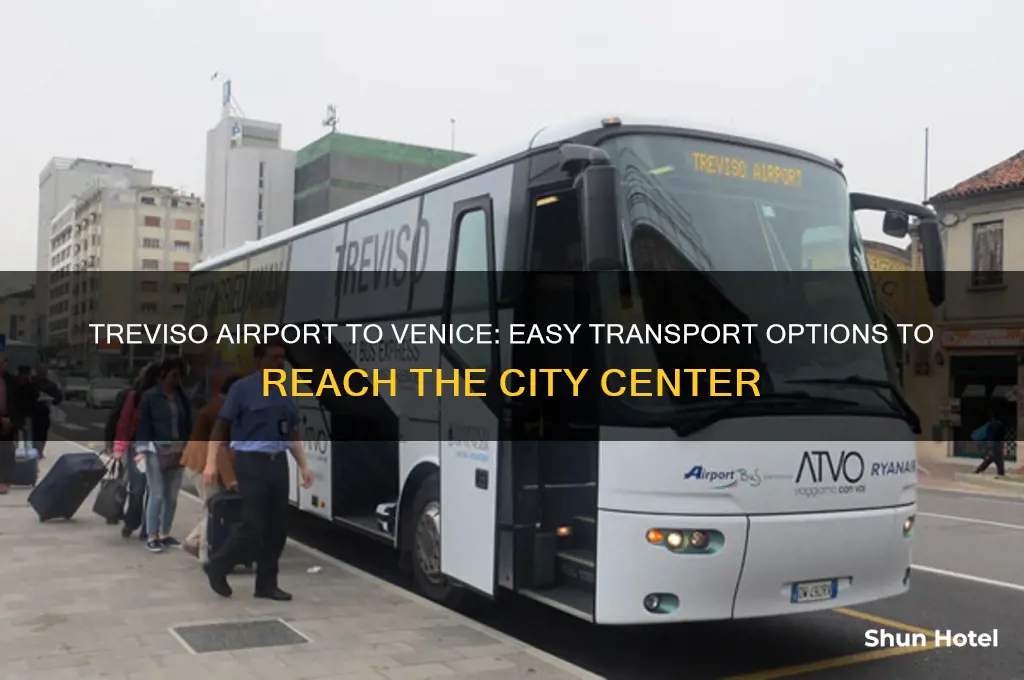 how to get from treviso airport to central venice