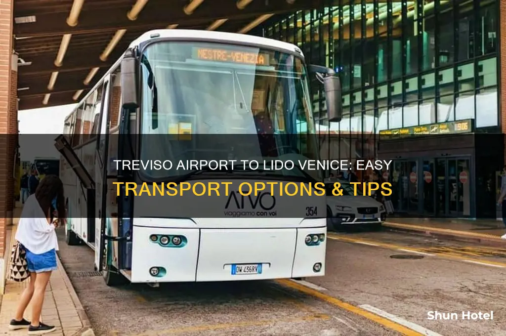 how to get from treviso airport to lido venice
