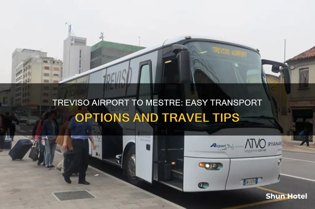 how to get from treviso airport to mestre
