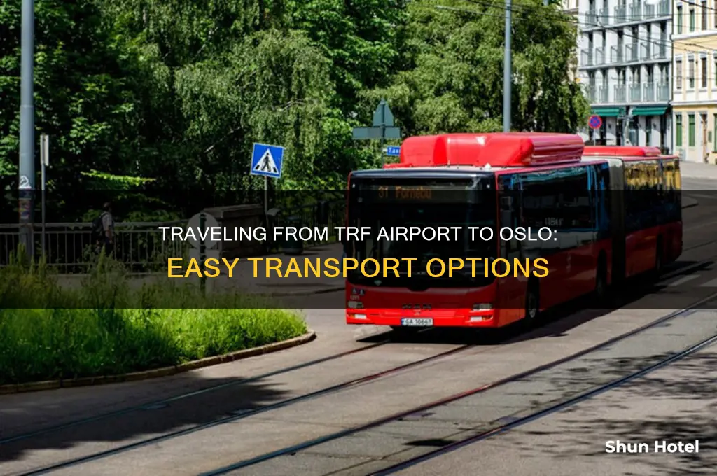how to get from trf airport to oslo