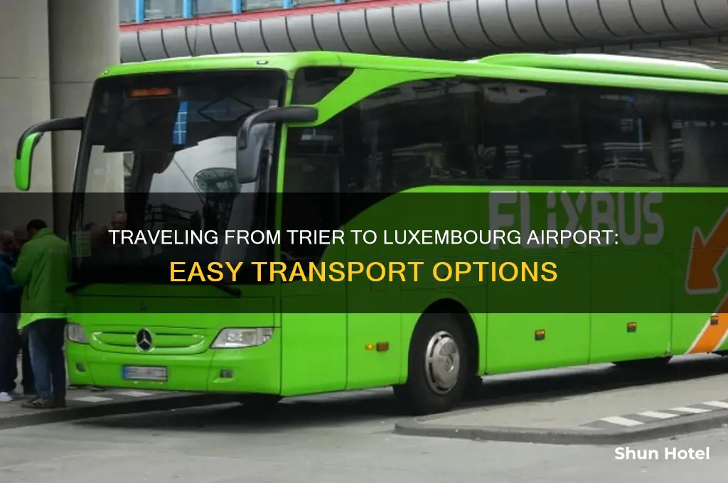 how to get from trier to luxembourg airport