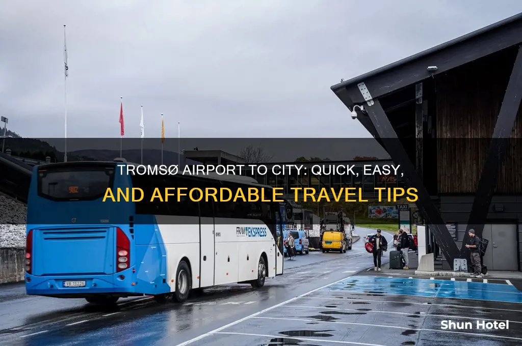 how to get from tromso airport to city