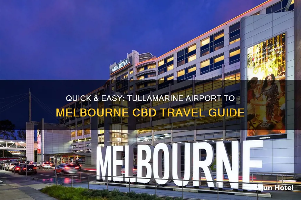 how to get from tullamarine airport to cbd