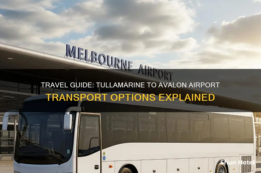 how to get from tullamarine to avalon airport