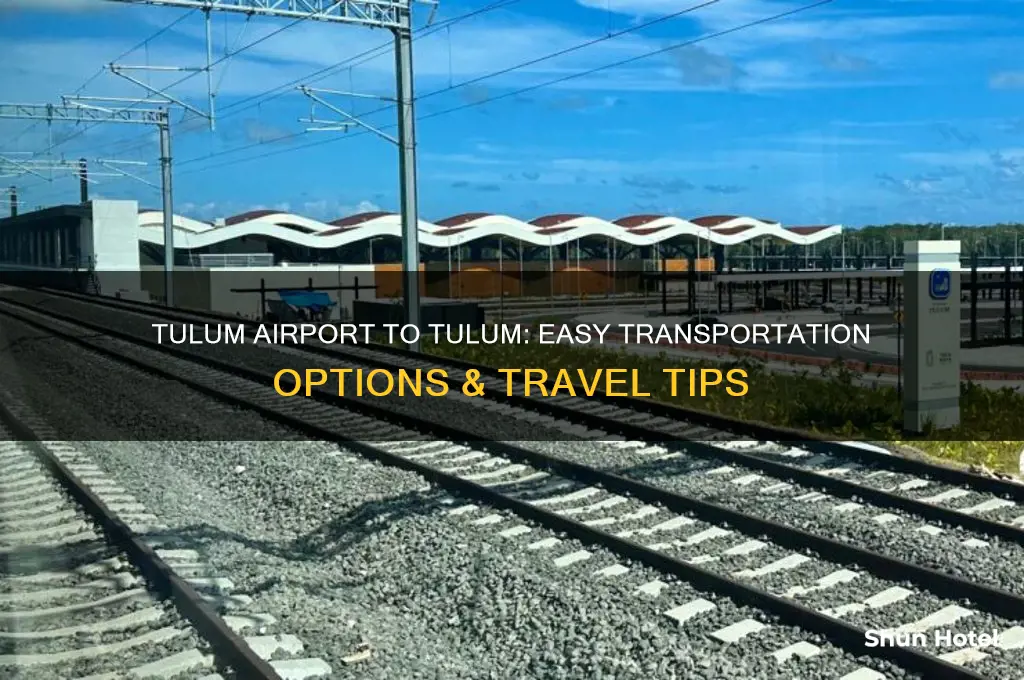 how to get from tulum airport to tulum
