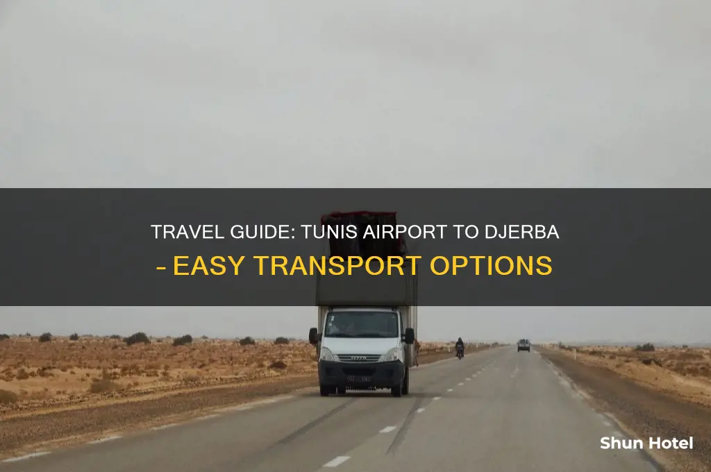 how to get from tunis internal airport to djerba