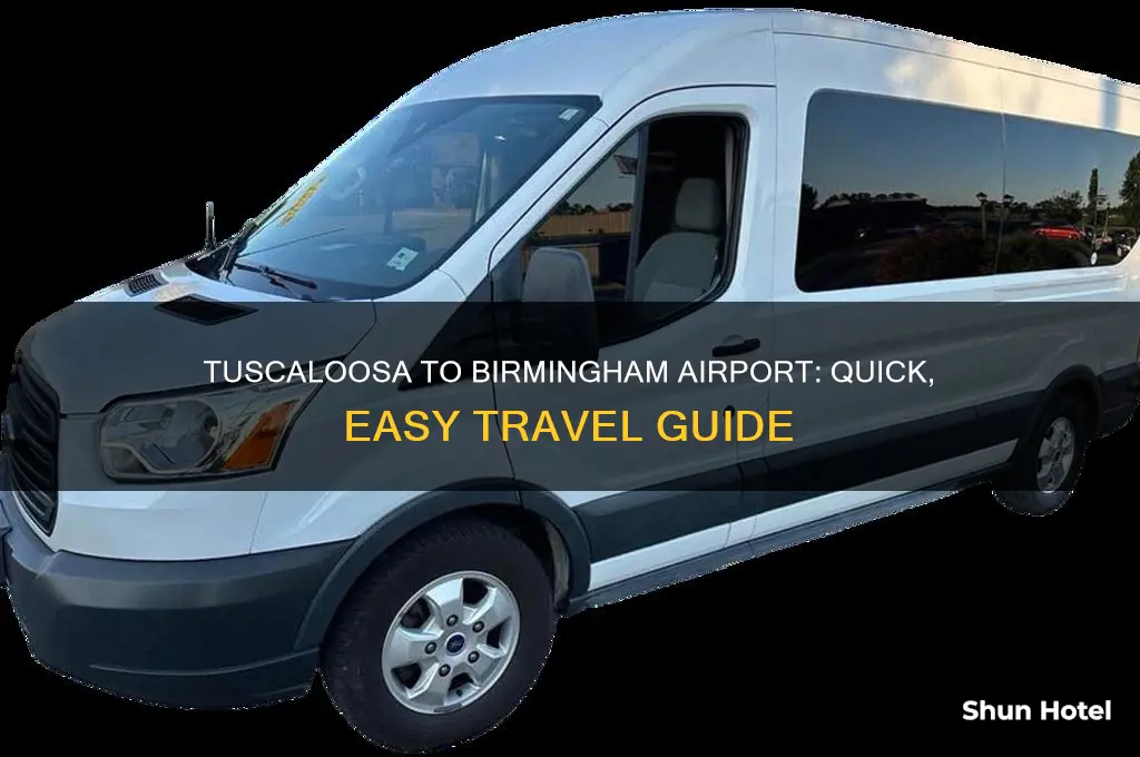 how to get from tuscaloosa to birmingham airport
