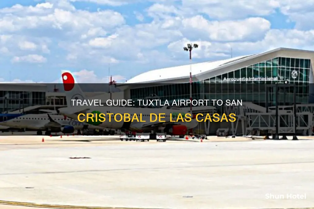 how to get from tuxtla airport to san cristobal