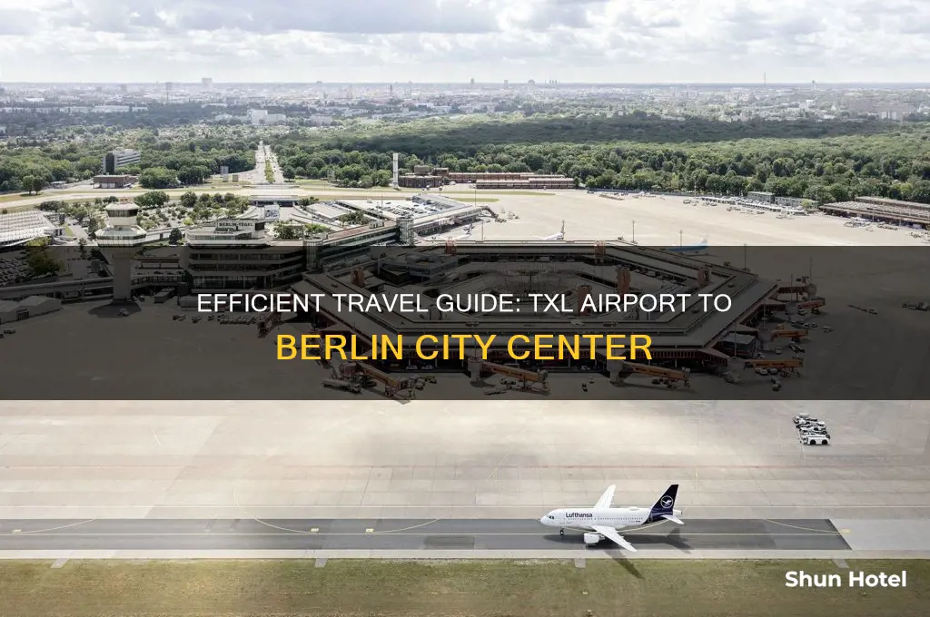 how to get from txl airport to berlin