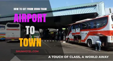 Traveling from Udon Thani Airport to Town: Easy Transport Options