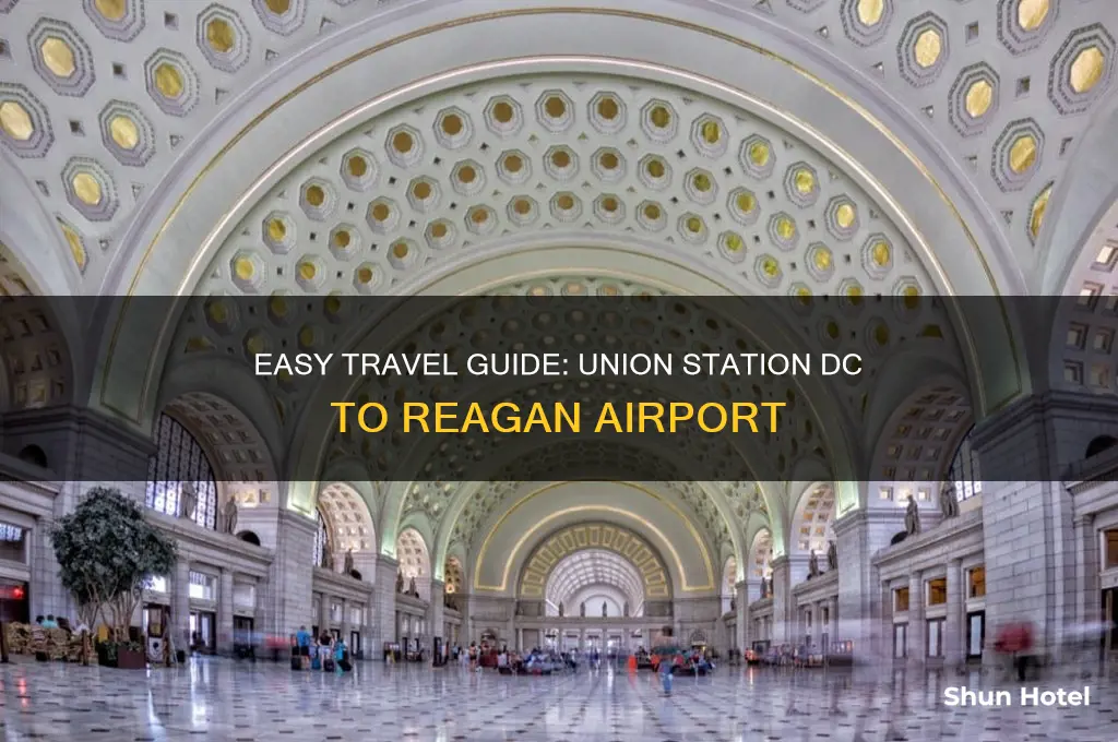 how to get from union station dc to reagan airport