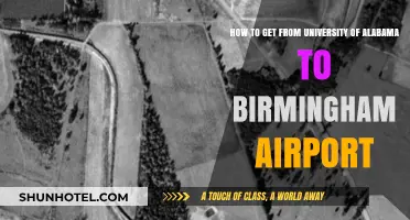 Travel Guide: University of Alabama to Birmingham Airport Route