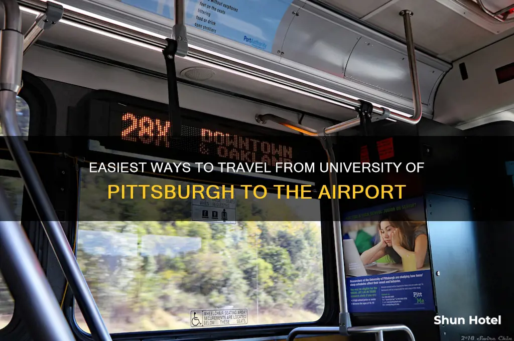 how to get from university of pittsburgh to airport