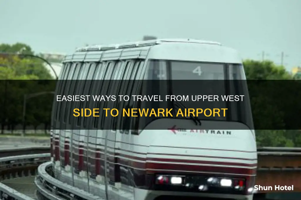 how to get from upper west side to newark airport