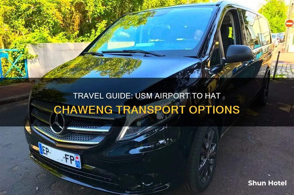 how to get from usm airport to hat chaweng
