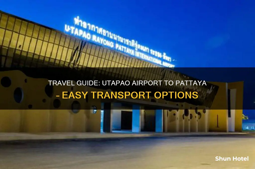 how to get from utapao airport to pattaya