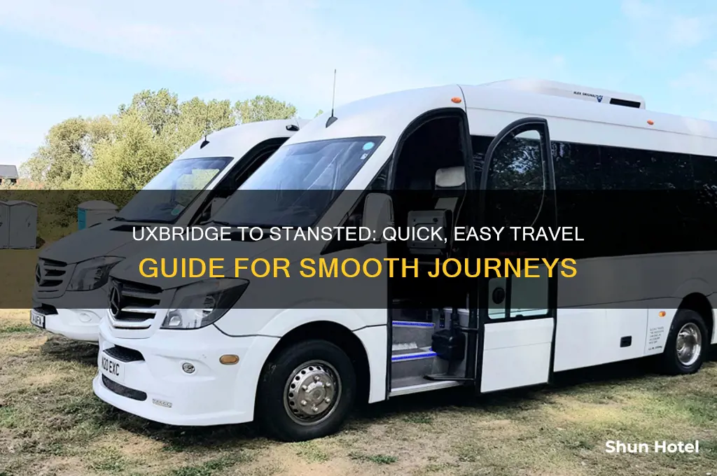 how to get from uxbridge to stansted airport