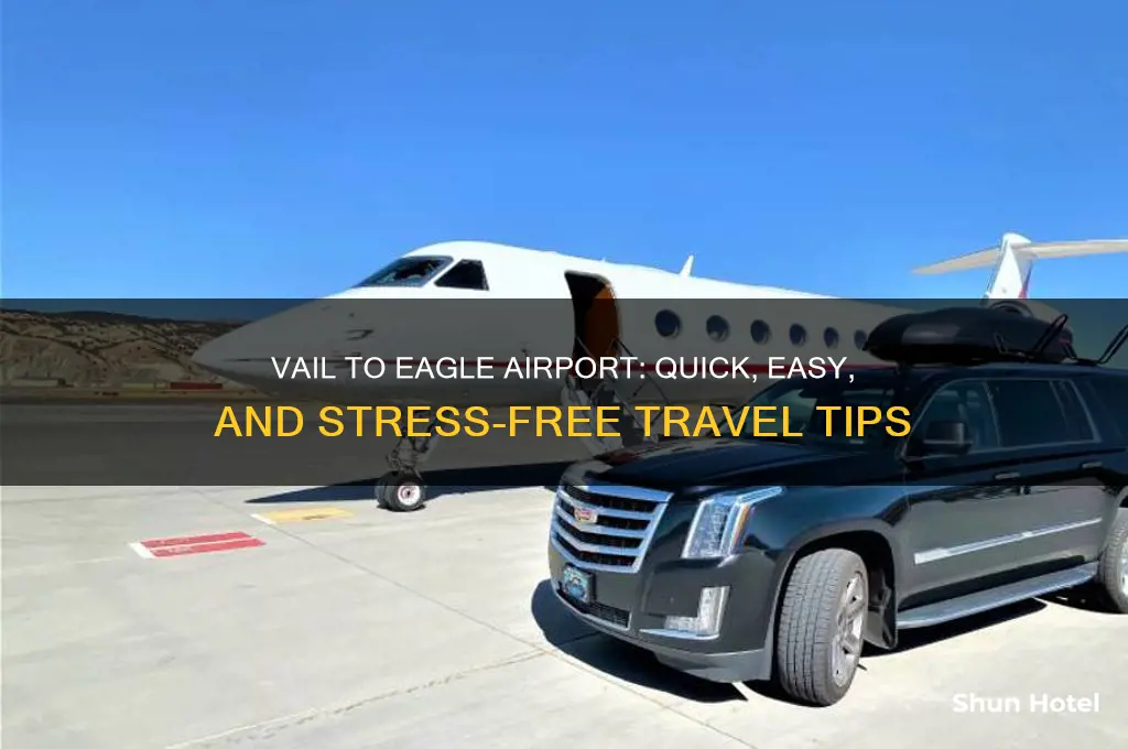how to get from vail to eagle airport