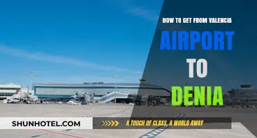 Valencia Airport to Dénia: Easy Transport Options and Travel Tips