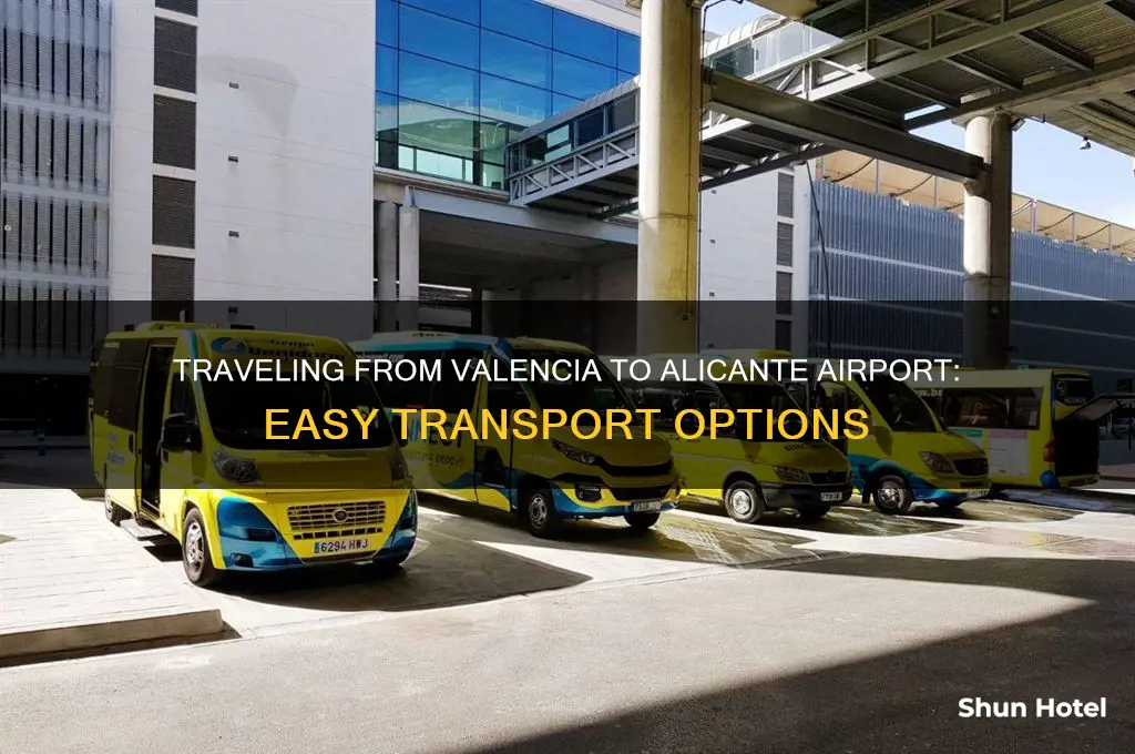 how to get from valencia to alicante airport