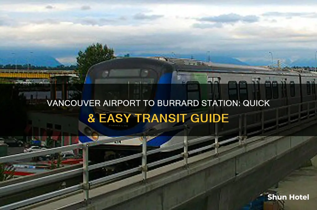 how to get from vancouver airport to burrard station