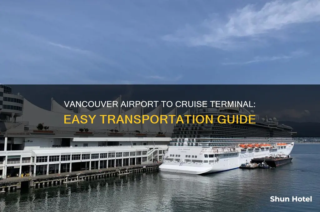 how to get from vancouver airport to cruise terminal