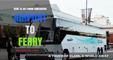 Vancouver Airport to Ferry: Quick & Easy Transportation Guide