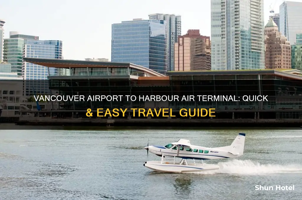 how to get from vancouver airport to harbourair terminal
