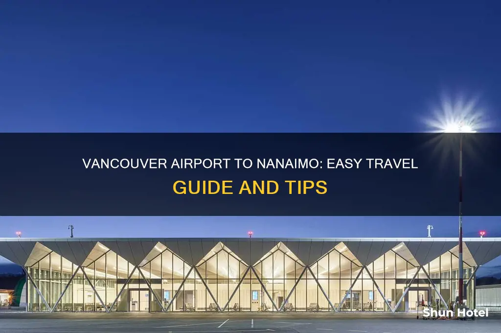 how to get from vancouver airport to nanaimo