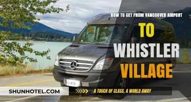 Vancouver Airport to Whistler Village: Easy Transport Options & Tips