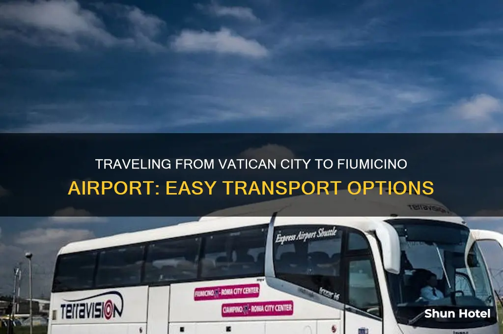 how to get from vatican city to fiumicino airport