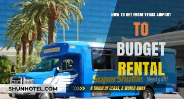 Easy Vegas Airport to Budget Rental Car Shuttle Guide