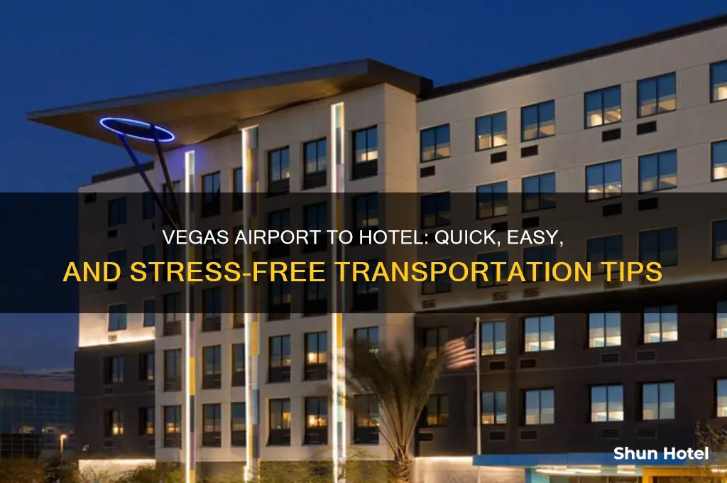 how to get from vegas airport to hotel