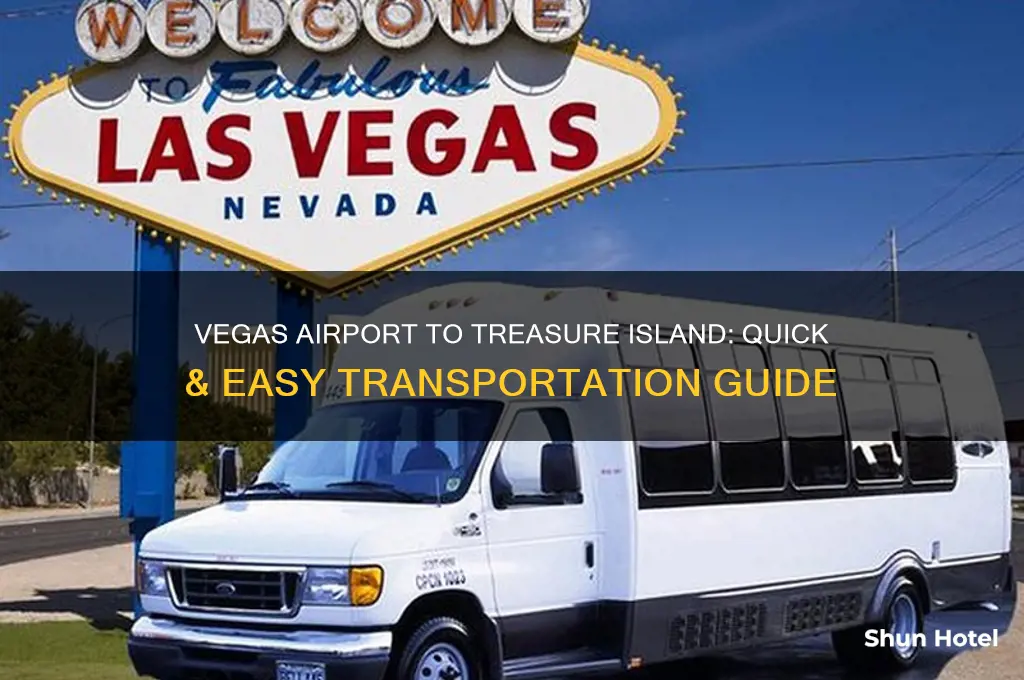 how to get from vegas airport to treasure island