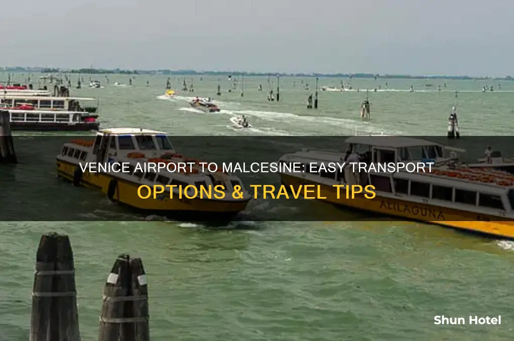 how to get from venice airport to malcesine