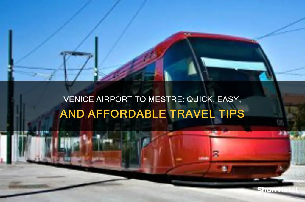 how to get from venice airport to mestre