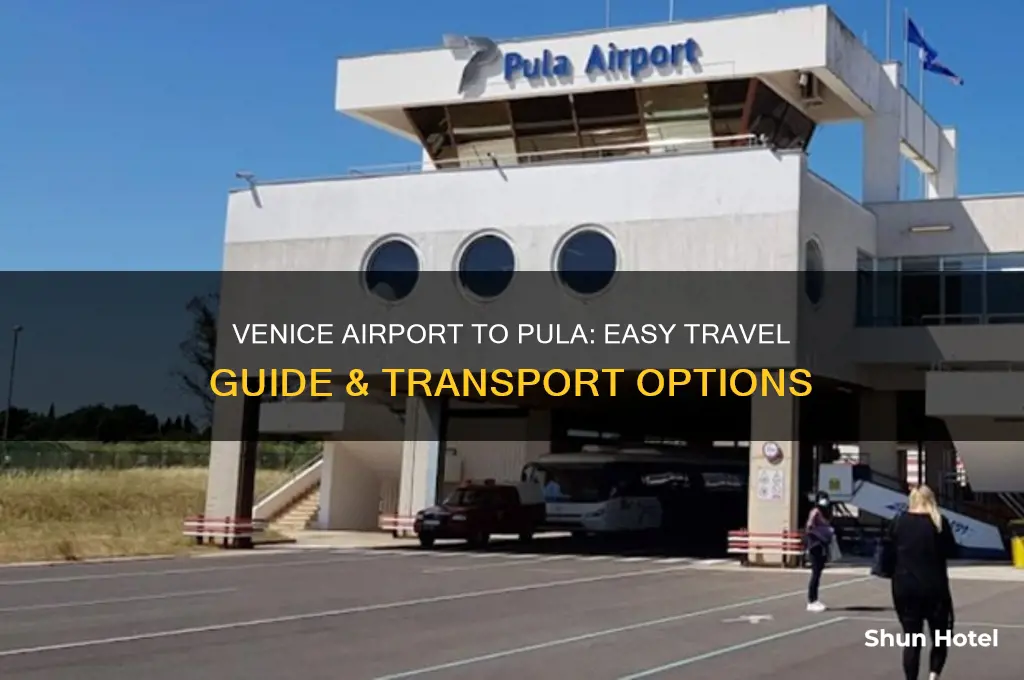 how to get from venice airport to pula