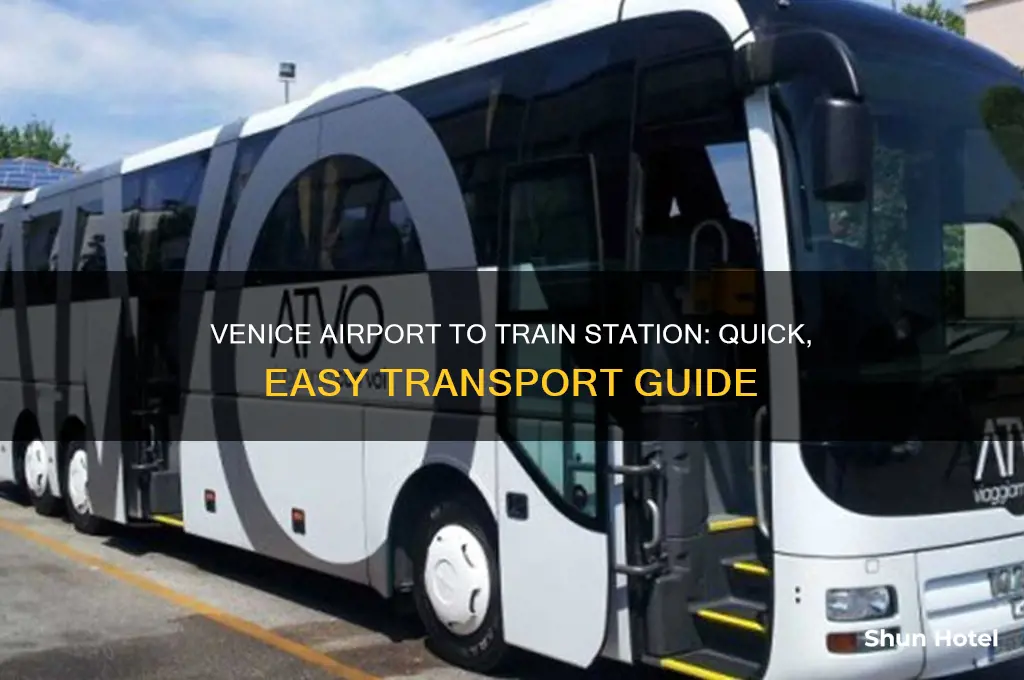 how to get from venice airport to train station