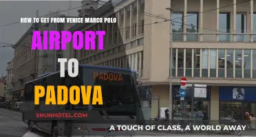 Traveling from Venice Marco Polo Airport to Padova: Easy Transport Options