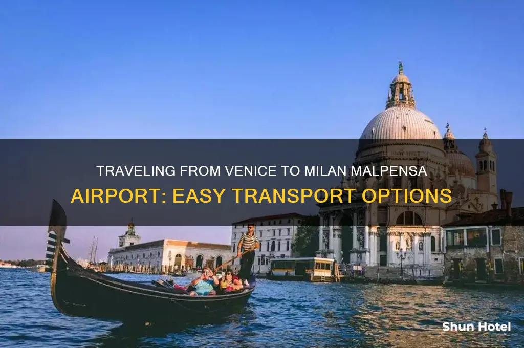 how to get from venice to milan malpensa airport