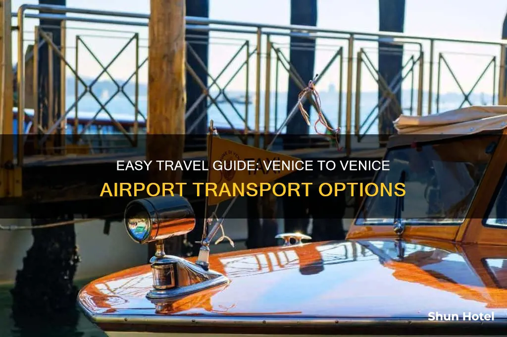 how to get from venice to venice airport