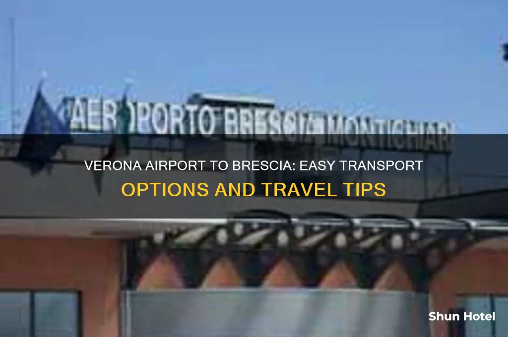 how to get from verona airport to brescia